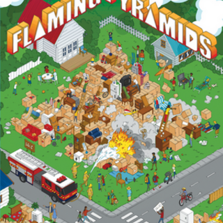 Flaming Pyramids
